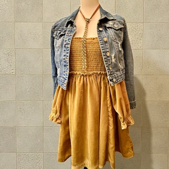 Daphne Velvet Mini Dress - Picture 10 of 11